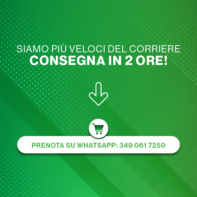 consegna a domicilio in 2 ore